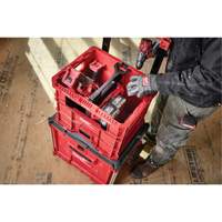 PACKOUT XL Crate, 15-3/4" x 18-5/8" x 15", Black/Red Moffatt Supply & Specialties
