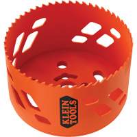 Hole Saw, 3-1/2", 2" Depth of Cut, Bi-Metal Moffatt Supply & Specialties