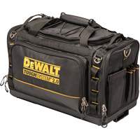 ToughSystem&reg; 2.0 Dirt Repellent Jobsite Tool Bag, 1680 Denier, 50 Pockets, Black/Yellow Moffatt Supply & Specialties