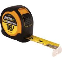 Plan Reader Power Tape with Steel Belt Clip, 1" x 16', 1/16" Graduations Moffatt Supply & Specialties