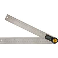 Digital Angle Locator & Ruler, 11" L, Stainless Steel, 1/32" Graduations Moffatt Supply & Specialties