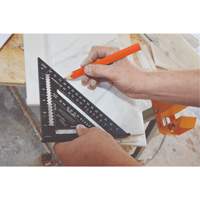 7" Johnny Square&reg; Laser Etched Rafter Square Moffatt Supply & Specialties