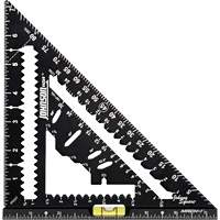 7-1/4" Johnny Square&reg; MACH-1 Smart Mark Rafter Square with Level Vial Moffatt Supply & Specialties