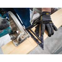 7-1/4" Johnny Square&reg; MACH-1 Smart Mark Rafter Square with Level Vial Moffatt Supply & Specialties