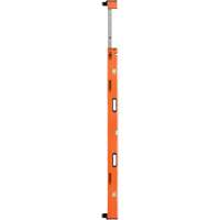 Heavy-Duty Extendable Plate Level, 10'/6' L, Aluminum, 3, Non-Magnetic Moffatt Supply & Specialties