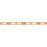 Orange Structo-Cast&reg; Contractor's Level, I-Beam, 4' L, 3, Non-Magnetic Moffatt Supply & Specialties