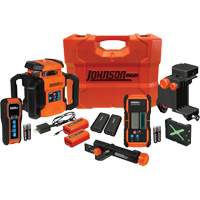 Trousse de niveau laser rotatif &agrave; double pente GreenBrite&reg;, 4000' (1219,2 m), 510 Nm/530 N.m Moffatt Supply & Specialties