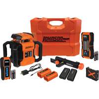 Trousse de niveau laser rotatif rouge &agrave; double pente, 4000' (1219,2 m), 640 Nm Moffatt Supply & Specialties
