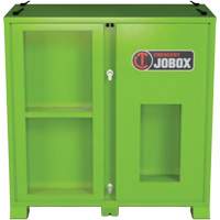 Onsite PPE Storage Cabinet, Steel, High-Visibility Lime Green Moffatt Supply & Specialties