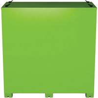 Onsite PPE Storage Cabinet, Steel, High-Visibility Lime Green Moffatt Supply & Specialties