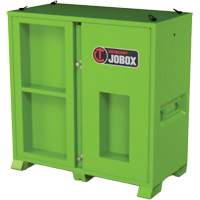 Onsite PPE Storage Cabinet, Steel, High-Visibility Lime Green Moffatt Supply & Specialties