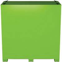 Ventilated Onsite PPE Storage Cabinet, Steel, High-Visibility Lime Green Moffatt Supply & Specialties