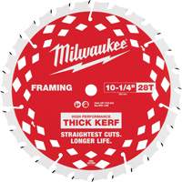 Lame de scie circulaire &agrave; charpente avec trait &eacute;pais, 10-1/4", 28 dents, Pour Bois Moffatt Supply & Specialties