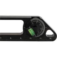Level, 1' L, Aluminum, 3, Magnetic Moffatt Supply & Specialties