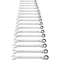 Jeu de cl&eacute;s 120XP Universal Spline XL, Combinaison &agrave; cliquet, 16 morceaux, M&eacute;trique Moffatt Supply & Specialties