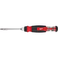 Tournevis &agrave; cliquet 14-en-1 &agrave; embouts multiples avec porte-embout de 1/4", 10-11/100" lo, Prise Coussin&eacute;e Moffatt Supply & Specialties