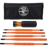 8-in-1 Insulated Interchangeable Screwdriver Set, 1000 V, 7 Pcs Moffatt Supply & Specialties