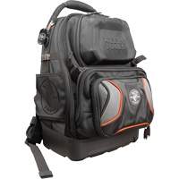 Sac &agrave; outils dorsal Tradesman Pro Tool Master, 11" lo x 13-1/2" la, Noir/Gris/Orange, Polyester Moffatt Supply & Specialties