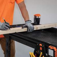 Chariot utilitaire MODbox, 0 tiroirs, 44-63/100" lo x 25-1/2" la x 39" h, Noir Moffatt Supply & Specialties
