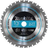 Lame de scie &agrave; bout au carbure pour un usage g&eacute;n&eacute;ral, 5-7/8", 32 dents, Pour M&eacute;tal Moffatt Supply & Specialties