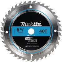 Lame de scie circulaire &agrave; pointe carbure pour coupe transversale fine, 6-1/2", 40 dents, Pour Bois Moffatt Supply & Specialties
