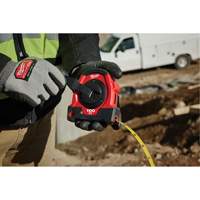 Closed Reel Long Tape Measure, 100', Imperial Graduations Moffatt Supply & Specialties