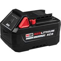 Bloc-pile M18 REDLITHIUM HIGH OUTPUT XC5, Lithium-ion, 18 V, 5 Ah Moffatt Supply & Specialties