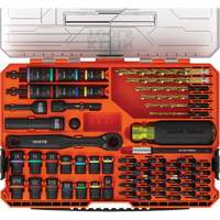 KNECT SAE/Metric Impact-Rated Drill & Driver Combo Set Moffatt Supply & Specialties