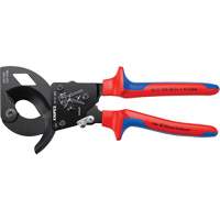 Ratcheting Cable Cutters with Comfort Grip, 10" Moffatt Supply & Specialties