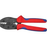 Pince &agrave; sertir PreciForce&reg; pour cosses non isol&eacute;es, cosses tubulaires et cosses &agrave; sertir Moffatt Supply & Specialties
