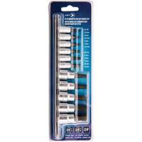 Magnetic Metric Bit Socket Set JMHB-11M, Hex, 1/4"/3/8" Drive, 11 Pcs Moffatt Supply & Specialties