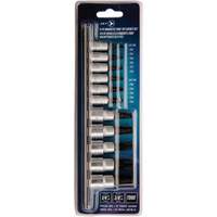 Magnetic Bit Socket Set JMTB-11, Torx&reg;, 1/4"/3/8" Drive, 11 Pcs Moffatt Supply & Specialties
