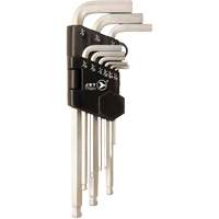 Magnetic SAE Ball Nose Hex Key Set JMHK-9S, 9 Pcs., Imperial Moffatt Supply & Specialties