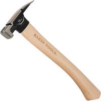 Smooth Face Hickory Handle Hammer, 1 lbs./16 oz., Wood Handle, 14" L Moffatt Supply & Specialties