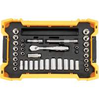 Jeu d'outils avec plateau & couvercle TOUGHSYSTEM2.0, 131 Mcx, Prise de 1/4"/3/8", Profond Moffatt Supply & Specialties