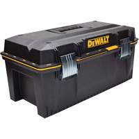 Water Sealed Toolbox, 23" W x 12" D x 23" H, Black/Yellow Moffatt Supply & Specialties