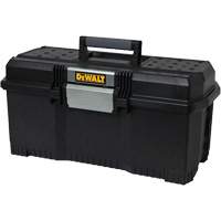 One-Touch Toolbox, 24" W x 11-2/5" D x 24" H, Black Moffatt Supply & Specialties