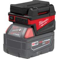 Projecteur d&eacute;clairage compact et pliable M18 ROVER avec chargement USB, DEL, 85/250/1000/500 lumens, Boîtier en Nylon rempli de verre Moffatt Supply & Specialties