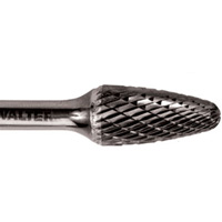 Double Cut Ballnose Tree Burr, SF-1, 1/4" Dia., 5/8" Depth of Cut Moffatt Supply & Specialties