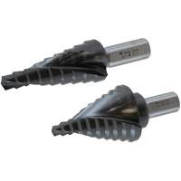 Multi-Step Drill Bit, 1/4" - 1-3/8" , 1/8" Increments, High Speed Steel Moffatt Supply & Specialties