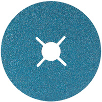 Topcut Sanding Disc, Zirconium, 24, 5" Dia x 7/8" Arbor Moffatt Supply & Specialties
