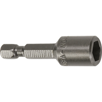 Nutsetter For Metric Sheet Metal Screws, 6 mm Tip, 1/4" Drive, 44.5 mm L, Magnetic Moffatt Supply & Specialties