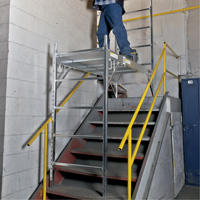 &eacute;chafaudages mobiles - &eacute;chafaudage maxi carr&eacute;, Cadre Aluminium, 74" p x 75" h Moffatt Supply & Specialties