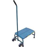 Tilt-N-Roll Step Stands, 1 Step(s), 16" L x 29" W x 12" H, 300 lbs. Capacity Moffatt Supply & Specialties