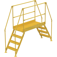 Crossover Ladder, 91 " Overall Span, 40" H x 48" D, 24" Step Width Moffatt Supply & Specialties