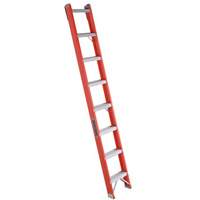 FH1000 Series Industrial Heavy-Duty Shelf Ladders, 8', Fibreglass, 300 lbs., CSA Grade 1A Moffatt Supply & Specialties