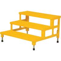 Adjustable Step-Mate Stand, 3 Step(s), 36-3/16" W x 33-7/8" L x 22-1/4" H, 500 lbs. Capacity Moffatt Supply & Specialties
