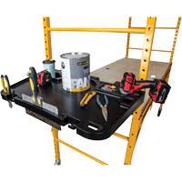 Tablette &agrave; outils pour &eacute;chafaudage Moffatt Supply & Specialties