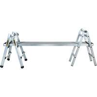 Telescoping Multi-Position Ladder, 2.916' - 9.75', Aluminum, 300 lbs., CSA Grade 1A VD689 | Moffatt Supply & Specialties