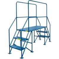 Crossover Ladder, 35-1/2" Overall Span, 31-1/2" H x 22" D, 22" Step Width Moffatt Supply & Specialties
